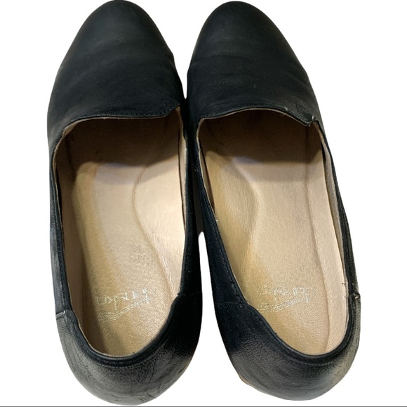 Dansko Preston Pump Wooden Black Leather Loafer Stacked Closed Toe Block Heel - Picture 4 of 12